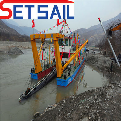 Customized Cutter Suction Dredger for River Sand Maximum Discharge Distance 6000m