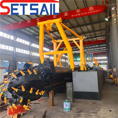 Maximum Dredging Depth 13 Meter 16 Inch Cutter Suction Dredger with Cummins Generator