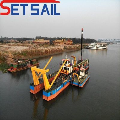 39-65m Pump Head Siemens PLC Cutter Suction Dredging Equipment for Dredging in River