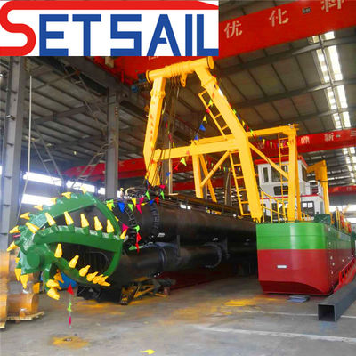 Hydraulic Winch Cutter Suction Dredging Equipment and Bottom Plate Thickness 6-20mm
