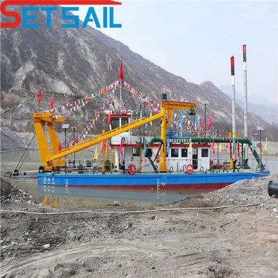 11m Maximum Dredging Depth 14 Inch Cutter Suction River Sand Dredger with Shijiazhang Pump