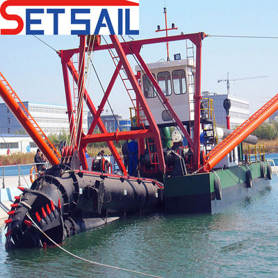 Customizable Request Hydraulic Winch 14inch Cutter Suction Mud Dredger for River Sand