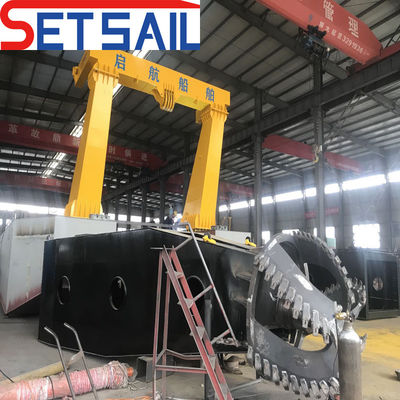 Germany Hydraulic System 14 Inch Cutter Suction Sand Dredger with 2000m3/H Water Flow