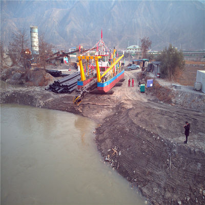 Diesel Engine Cutter Suction Dredger with CE Certification and 450-20000m3 Water Flow