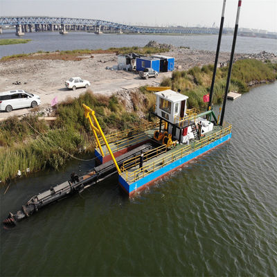 CTS Slot Type Hydraulic Control Cutter Head Cutter Suction Dredging Machine with Spud