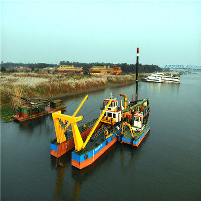 CTS Slot Type Hydraulic Control Cutter Head Cutter Suction Dredging Machine with Spud