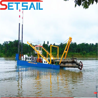 12 Inch Cutter Suction Dredger with Diesel Engine Drive and Cyclone Type Hydrocyclone