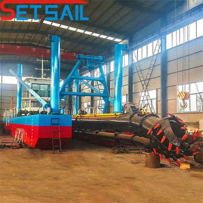 12 Inch Cutter Suction Dredger with Diesel Engine Drive and Cyclone Type Hydrocyclone