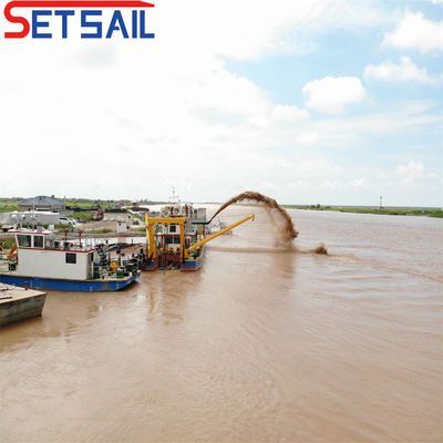 Shijiazhuang River Sand Pump 12 Inch Cutter Suction Mud Dredger 1450mm Cutter Head