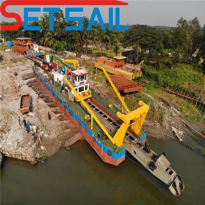 CTS Slot Type Cummins Diesel Engine Generator Set Cutter Suction Dredger with Hydraulic
