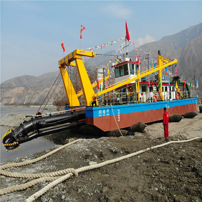 Customized Request 12 Inch Electric Power Cutter Suction Dredger with Hydraulic System