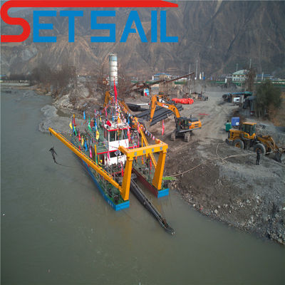 CTS Slot Type Cummins Diesel Engine Generator Set Cutter Suction Dredger with Hydraulic