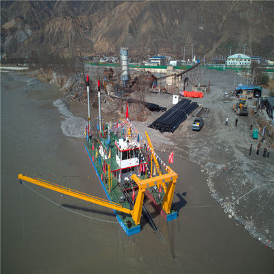 Customized Request 12 Inch Electric Power Cutter Suction Dredger with Hydraulic System