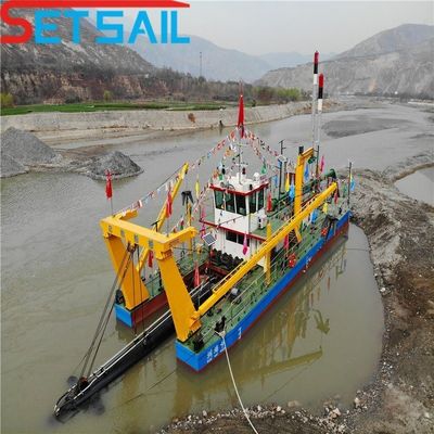 12 Inch Cutter Suction Dredger Used for Sand Extraction in River Total Height 2 Meter