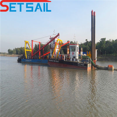 12 Inch Cutter Suction Dredger with 108kw Cutter Head Power and Rexroth Hydraulic System