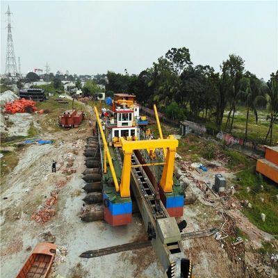 Parker Hydraulic System Cutter Suction Dredging Machinery for Sand Extraction in River