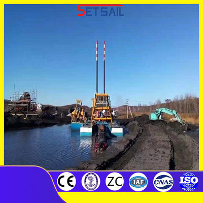 High Capacity 12 Inch Cutter Suction Sand Pump Dredger for Dredging Depth of 12 Meters