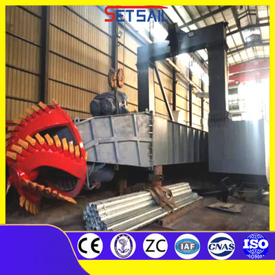 12 Inch Cutter Suction Dredger for Dredging Depth of 12 Meters and Hydraulic Control