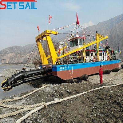 12 Inch Cutter Suction Mud Dredger with 108kw Diesel Power and Heavy Duty Cutter Head