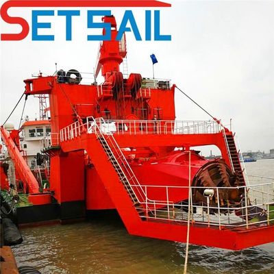 QHCSE-32 Cutter Suction Dredging Equipment with Underwater Pump and Auxiliary Engine Power