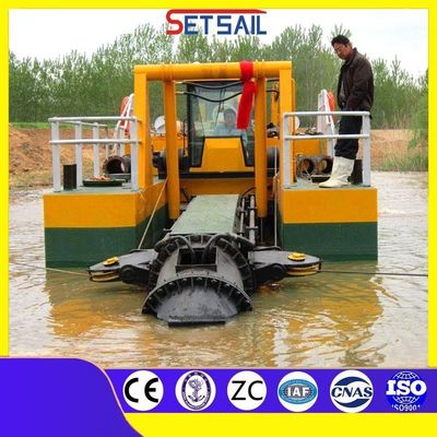10 Inch Siemens PLC Diesel Engine River Sand Dredger with Cyclone Type Hydrocyclone