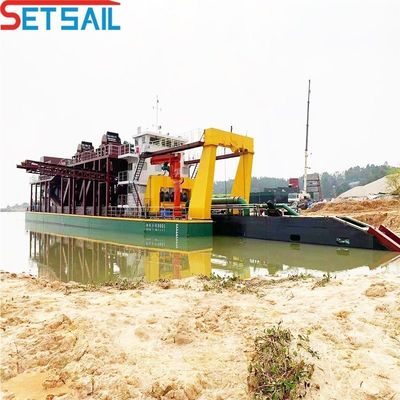 Customized Cutter Suction Dredger with Hydraulic Control Cutter Head Dredging Solution