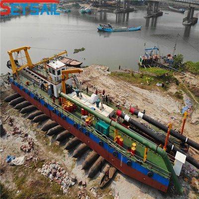 Customized Cutter Suction Dredger with Hydraulic Control Cutter Head Dredging Solution