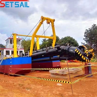 Customized Cutter Suction Dredger with Hydraulic Control Cutter Head Dredging Solution