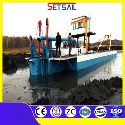 12 Inch Cutter Suction River Mud Ship with 3100.00cm * 500.00cm * 200.00cm Package Size