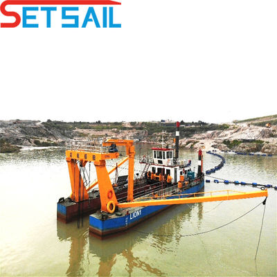 High Capacity Hydrocyclone Cutter Suction Sand Dredger Machinery with Underwater Pump