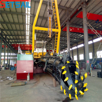 12inch Cutter Suction Sand Dredger with Mornitoring System and 108kw Cutter Head Power