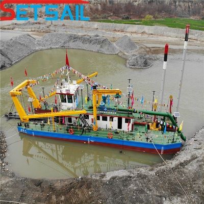 10 Inch Cutter Suction Dredger with Siemens and Cummins 122kw Auxiliary Engine Power