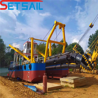 10 Inch Cutter Suction Dredger with Siemens and Cummins 122kw Auxiliary Engine Power
