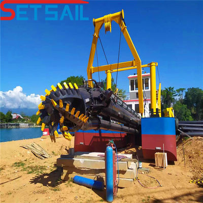 10 Inch Cutter Suction Dredger with Siemens and Cummins 122kw Auxiliary Engine Power
