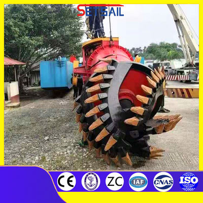 Hydraulic Diesel Engine 10 Inch Cutter Suction River Sand Boat with 1500m3 Water Flow
