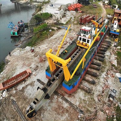 Customized High Capacity 10 Inch Cutter Suction Dredger with Shijiazhuang Sand Pump -