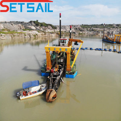 1500m3 Water Flow Cutter Suction Dredger for Mining Project in Marine Applications