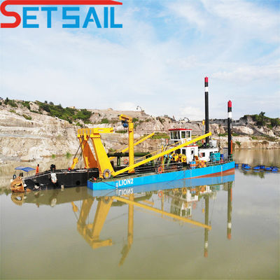 1500m3 Water Flow Cutter Suction Dredger for Mining Project in Marine Applications