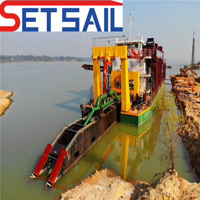 Customization Diesel Engine Rexroth Cutter Suction Dredger with Hydraulic Pressure Meter