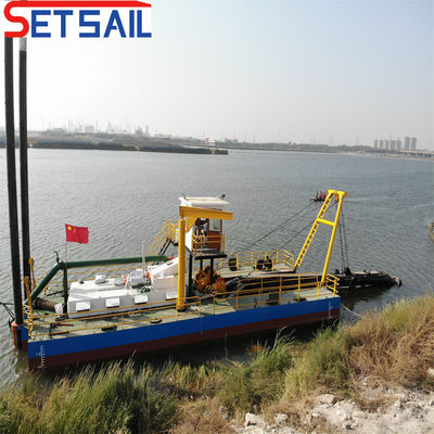 Water Flow 800m3 Diesel Engine 8inch Cutter Suction Sand Dredger with Siemens PLC