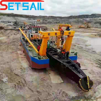 50kw Cutter Head Power 8 Inch Cutter Suction Dredger with Sand Pump by Rexroth Hydraulic