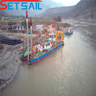50kw Cutter Head Power 8 Inch Cutter Suction Dredger with Sand Pump by Rexroth Hydraulic