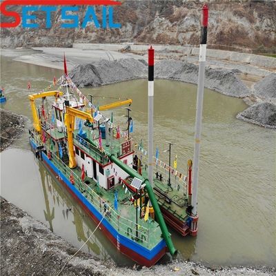50kw Cutter Head Power 8 Inch Cutter Suction Dredger with Sand Pump by Rexroth Hydraulic