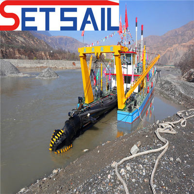Customization Hydraulic Control Cutter Suction Sand Dredging Equipment with Spud Carriage