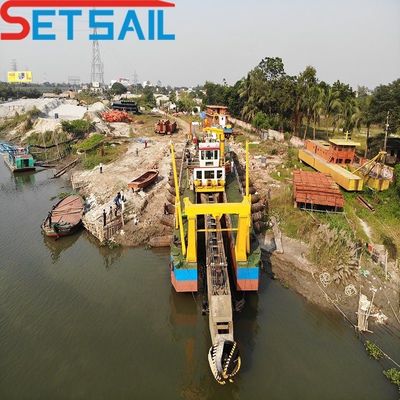 Heavy Duty 8inch Diesel Engine Cutter Suction Sand Dredger for Dredging Projects
