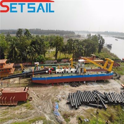 Heavy Duty 8inch Diesel Engine Cutter Suction Sand Dredger for Dredging Projects
