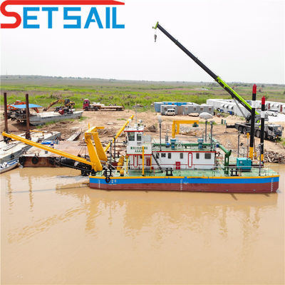 CTN Slot Type Customized Diesel Engine Hydraulic Pump 8 Inch Cutter Suction Sand Boat