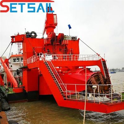 CTN Slot Type Customized Diesel Engine Hydraulic Pump 8 Inch Cutter Suction Sand Boat