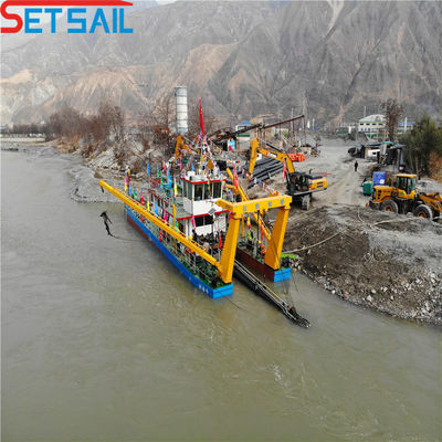 Water Flow Meter Hydraulic Motor Cutter Head Cutter Suction Dredger with Pressure Meter