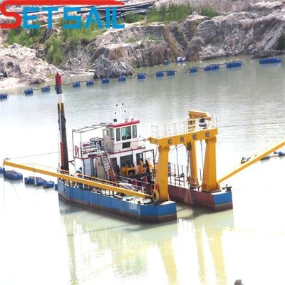 Water Flow 800m3 Diesel Engine 8 Inch Cutter Suction Dredger with Customized Request
